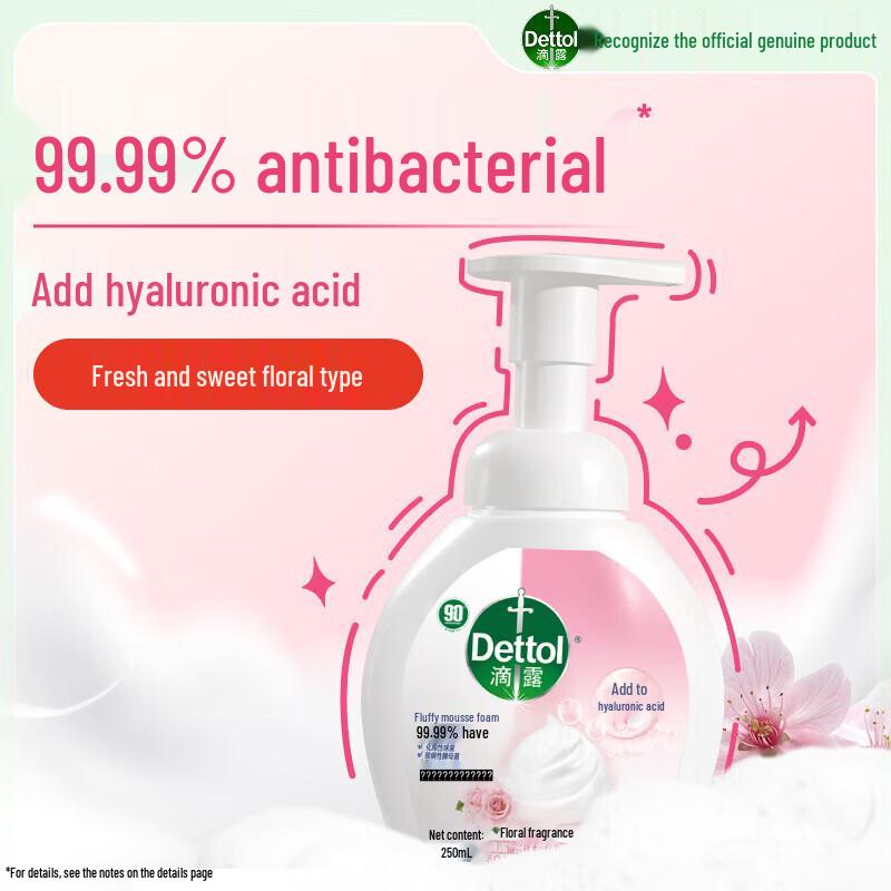 

Dettol Пена Антибактериальное мыло для рук