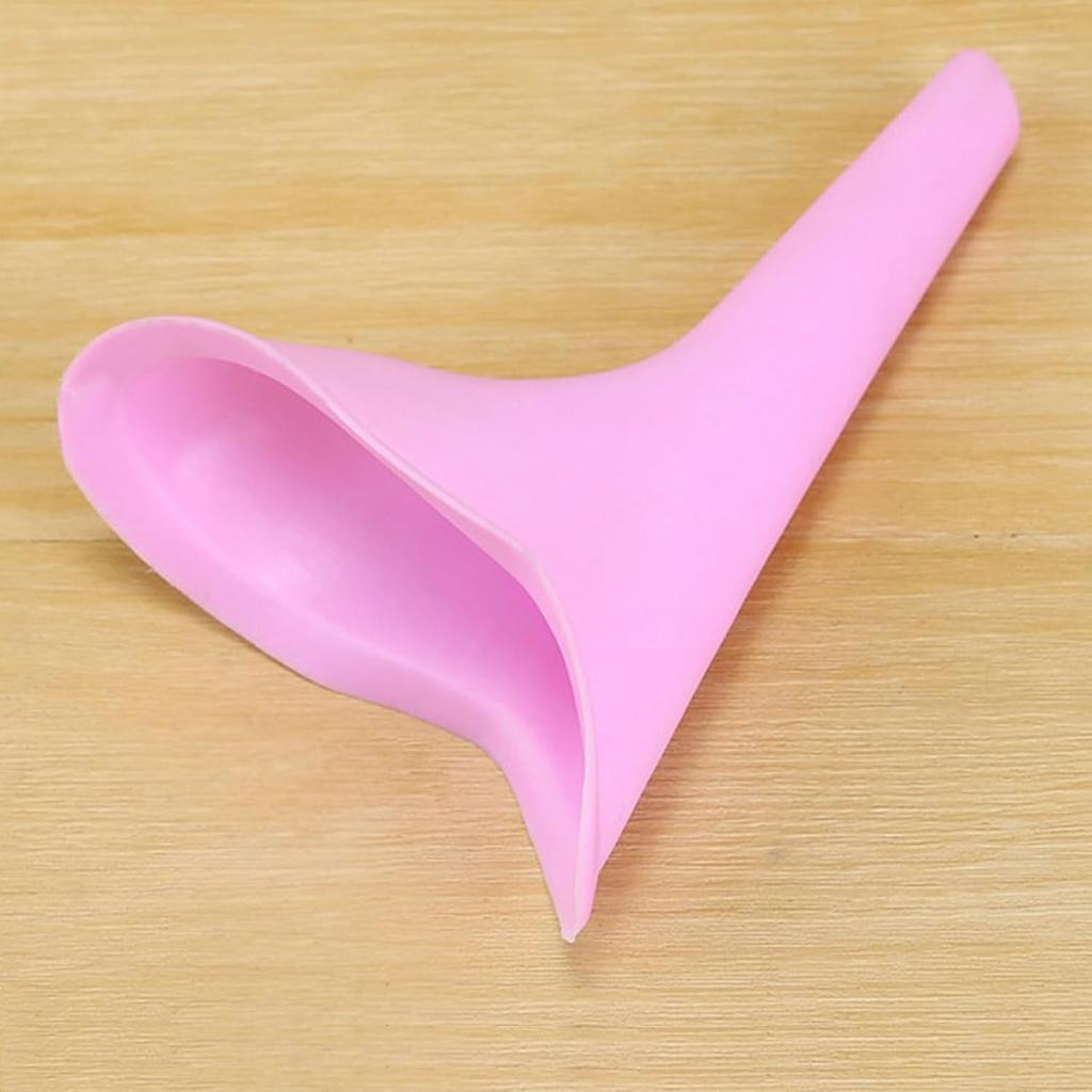 Damenurinal für Frauen, Tragbares Urinationsgerät Urintrichter für Reisen, Camping, Wandern und Outdoor-Aktivitäten, Lila, Rosa, Orange Außenurinal