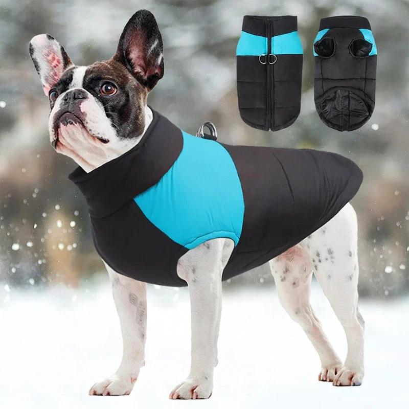 Haustier Winter Wasserdicht Warm Hunde Mantel Welpen Kleidung Haustier Weste Jacke Warm Große Hunde Kleidung Wasserdichte Haustier Weste Reißverschluss Jacke