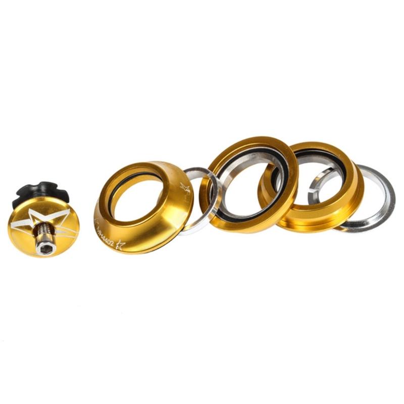 Easyly Mount Bicycles Headsets High Strength Alloys Enhances Durability Threadless Headsets for Road Bicycles