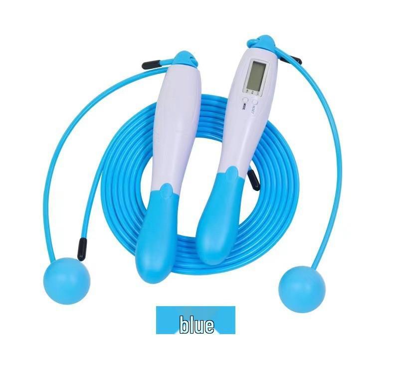 Electronic Smart Jump Rope with Steel Wire, Cordless Ball, and Counter for Men, Women, and Students