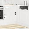 Kalmar White Kitchen Corner Base Cabinet Wood Based Material