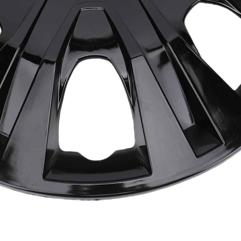 4PCS Hubcap Wheel Cover Replacement R16 Hub Caps Snap On 16 Inch Universal Wheel Rim Cover for Cars Trucks SUVs Black