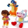 Hot Sale Genuine Love Adventure of Dora Monkey Boots Swiper Plush Toys Stuffed Soft Anime Dolls for Kids Birthday Gifts