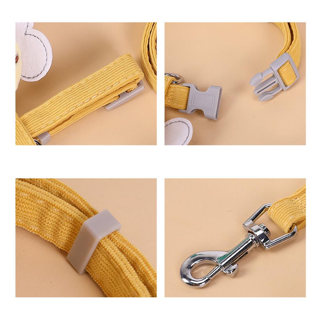 Secure Comfortable Pet Harness Walking Cats Dogs Vest Outdoor Use Harnesses for Outdoor Use