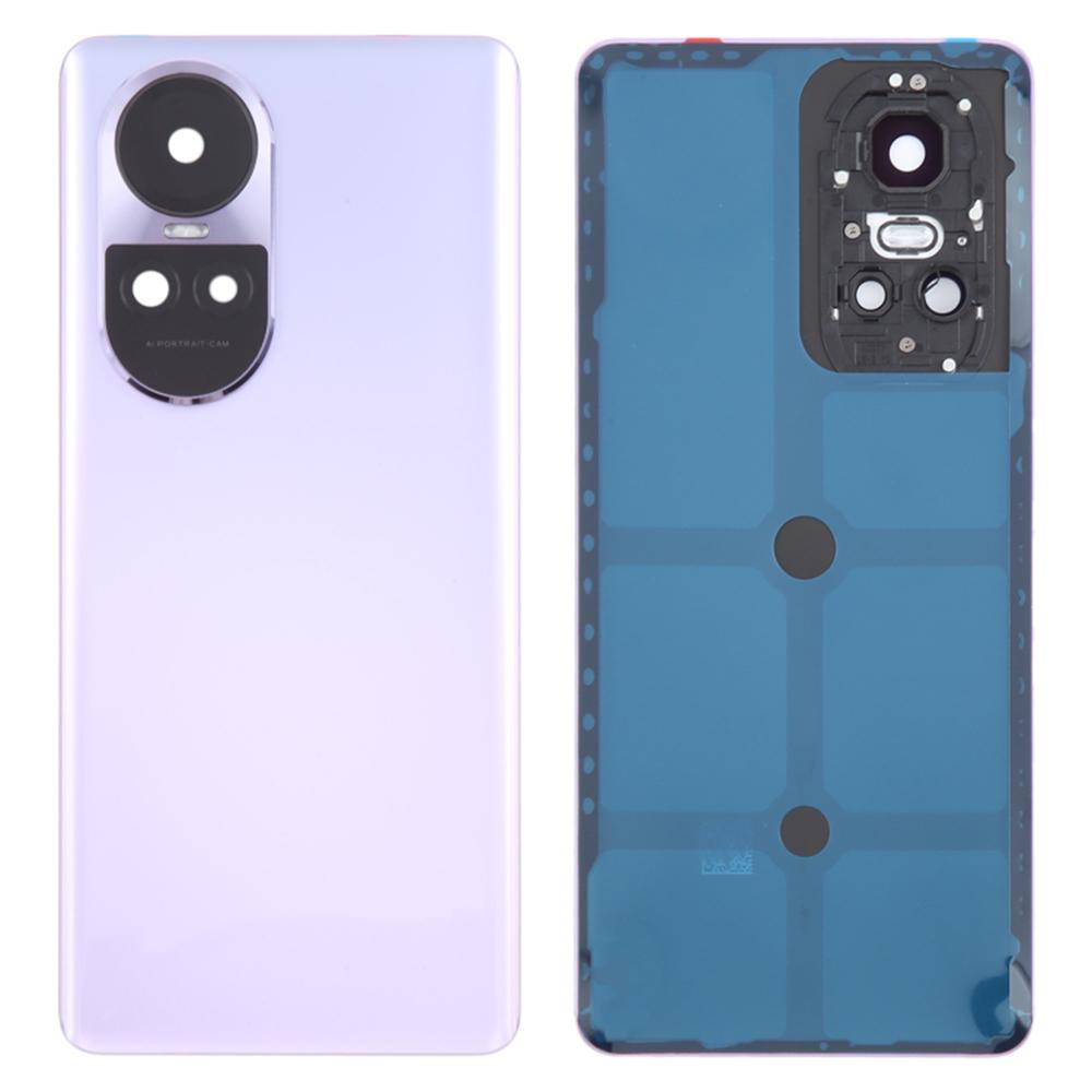 

For Oppo Reno10 5G (Global) Back Battery Housing Cover with Camera Ring Lens Cover Spare Part