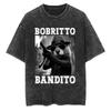 Yk Tshirt Men New In Top  Tees Mens TShirt Vintage Washed Bombardiro Crocodilo T Shirt Funny Plane Bomber Crocodile Meme