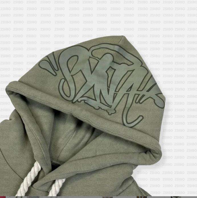 Synaworld Zweiteiler-Set aus Hoodie und Jogginghose, Y2k-Buchstabenstickerei, übergroßer Hoodie-Jogginghosen-Satz