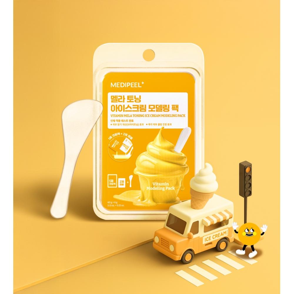 Medi Peel Vitamin MelatoninG Eiscreme-Modellierpackung 60 G + 6 G