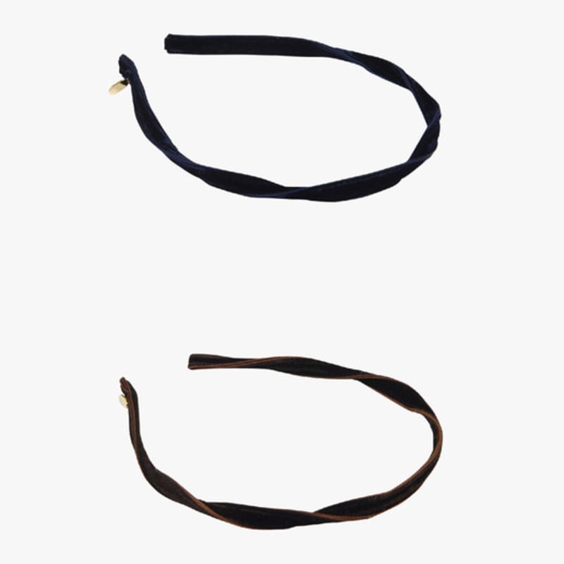 Saint Luxure Cindy Samt Haarband 2 Farben
