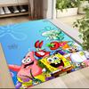 Spongebob Friends Adventure Carpet Rug Soft Washable Antislip Home Living Room Sofa Mats Personalized Christmas Rug