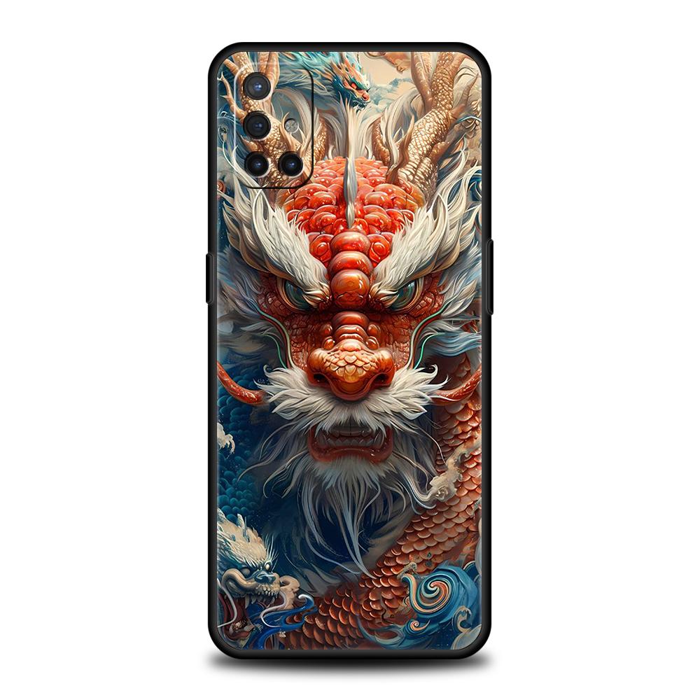 Cartoon Dragon Phone Case for Oneplus 11 10T Nord N100 N10 10 7 8 9 9R 7T 8T N200 CE 2 9RT Pro 5G Silicone Cover Shell Capas Bag