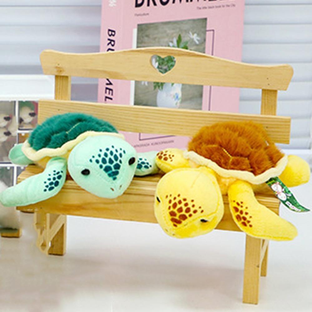 Marine Animal Tortoise Plush Toy Fluffy Little Cat Plush Doll  Children Gift