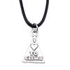 Sports Travel Adventure Themed Pendant Antique Bronze Silver Metal Mom Collar Necklace Hot Sale