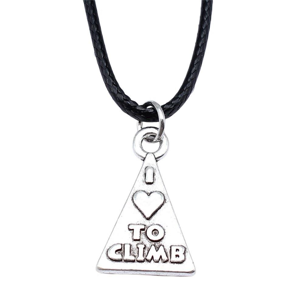 Sports Travel Adventure Themed Pendant Antique Bronze Silver Metal Mom Collar Necklace Hot Sale