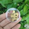 Gold 999 Leaf Phone Sticker: Wealth-Attracting Back Sticker, Ideal Birthday Gift