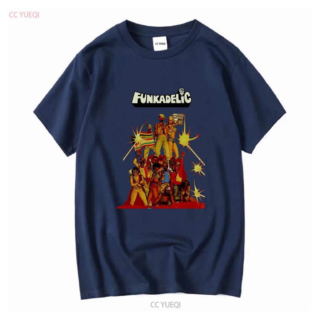 Funkadelic George Clinton T Shirt Eddie Hazel Essential Parliament Pfunk Concert Vintage Washed Top For Everyday Wear Fashion