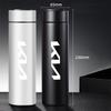 500ml Thermos Mug Stainless Steel Insulated Cup For KIA K5 K9 Sorento Ceed Sportage Carnival Stinger Forte Niro Cadenza Cerato