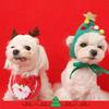 1Pcs Funny Dog Christmas Hat Pets Santa Bibs New Year Party Cosplay Costume Puppy Cap Cute Cats Bandana Clothes Accessories Gift