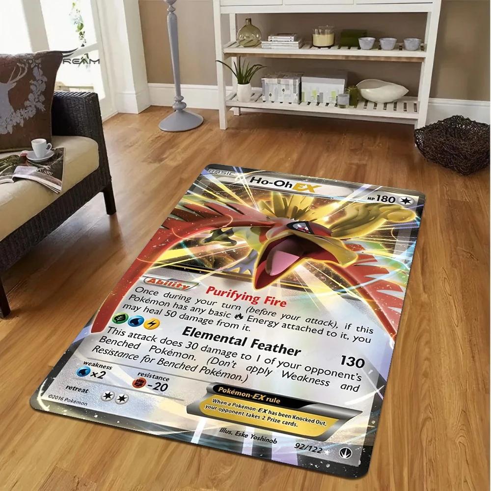 Anime Cartoon Pokemon Pidgey Print Carpet for Living Room Decor Bedroom Bedside Rug Sofa Area Floor Mat Fan Gift Mats