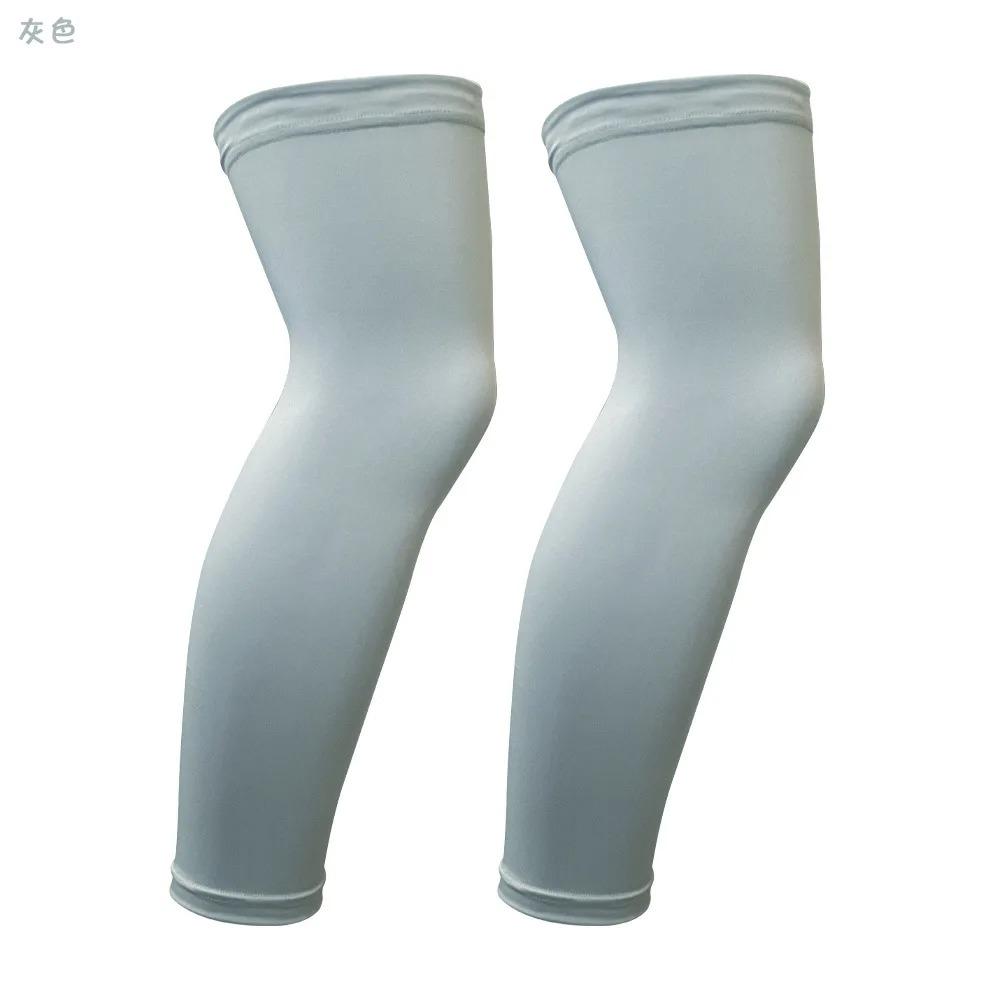 1 Paio di Maniche per Gambe per Bambini: Supporto a Compressione Lungo per Corsa, Escursionismo, Ciclismo, Viaggio, Pallacanestro e Calcio