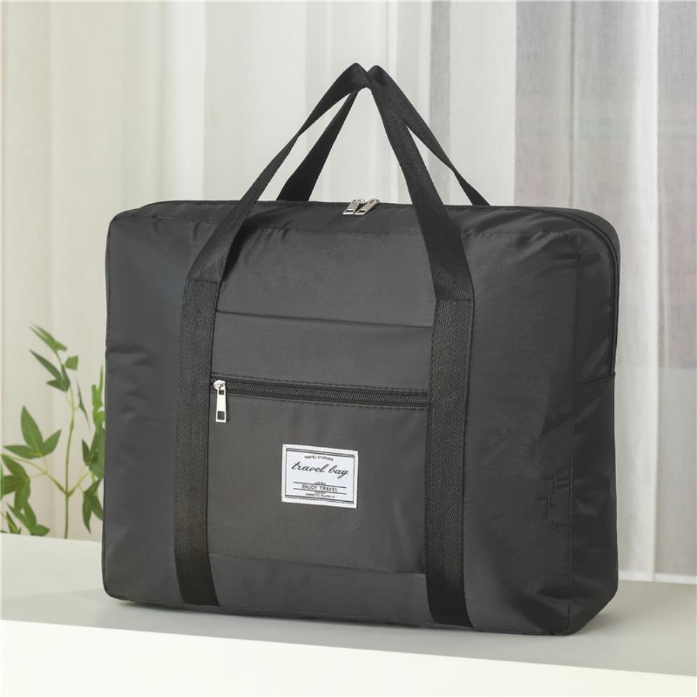 Portable Storage Bag Folding Luggage Tote Handbag Durable Duffel Bag  For Women Men