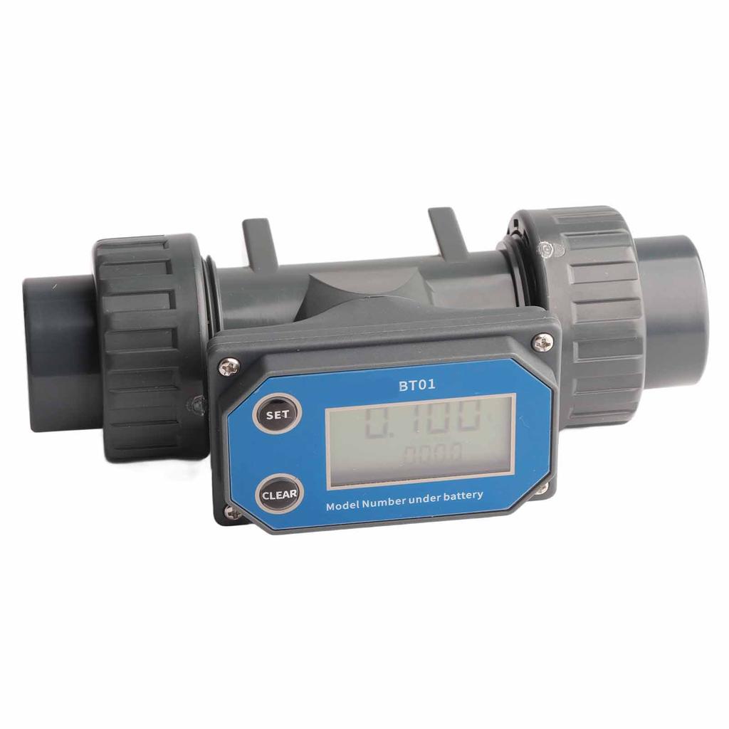 Digital Display Flowmeter High Accuracy Sensitive Response Water Flow Sensor Meter for Farmland Irrigation
