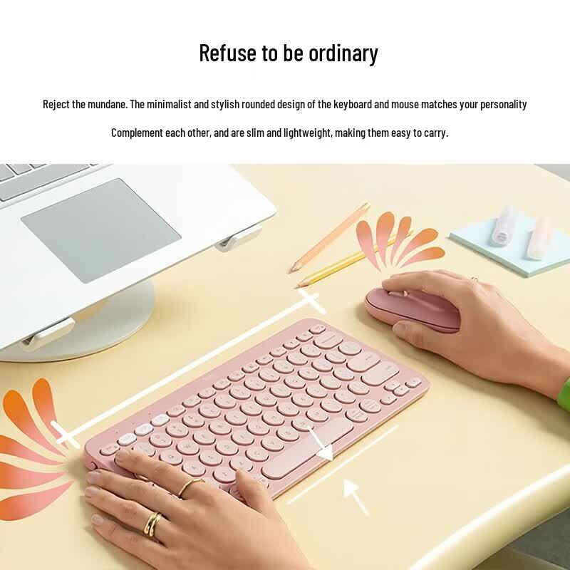 Logitech Pebble 2 Combo Wireless Bluetooth Keyboard & Mouse Set
