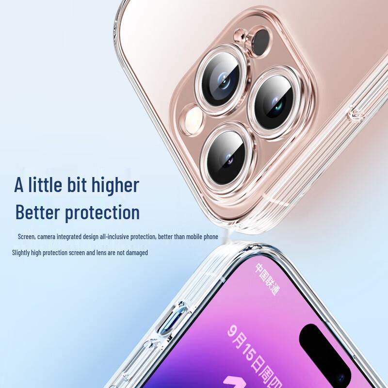 Pisen iPhone 14 Pro Max Transparent Protective Case