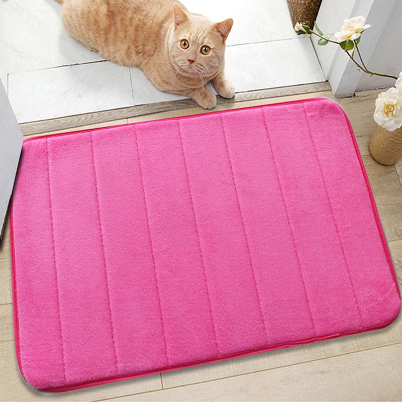 Super Absorbent Bath Mat Non Slip Rugs Bathroom Carpets Soft Floor Mat Bedroom Toilet Floor Shower Rug Home Decor