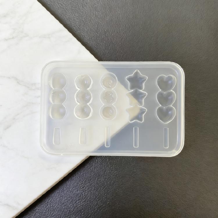 Easy To Clean Flexible Silicone Sphere Mold Baking Decoration Molds For Unique Resin Keychains And Ornaments