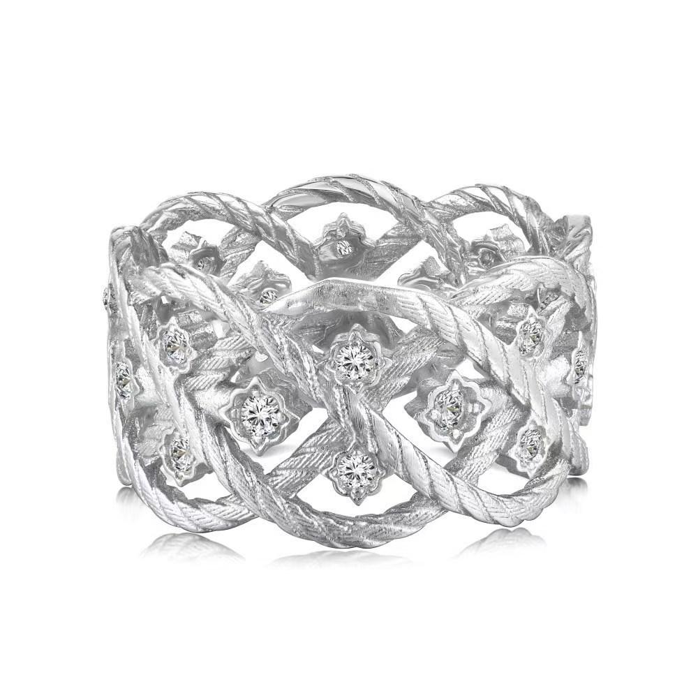 New Creative Hollow Woven Winding Ring, Men's and Women's Fashion Trend Party Accessories Jewelry Gifts