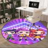 Kpop Demon Hunters: Starlight Adventure Round Rug for Livingroom,Bedroom, Palyroom, Chair Rug, Area rug, Circle Carpet, Fan Christmas gift