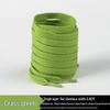 Flat Shoelaces for Canvas Sports & Skate Shoes, Casual Boots, Little White Shoes, Unisex Pure White Shoelaces
