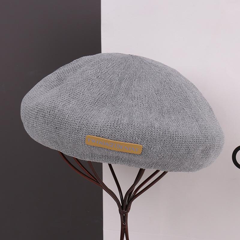 Spring face small beret children big head circumference versatile painter hat leisure student newsboy hat