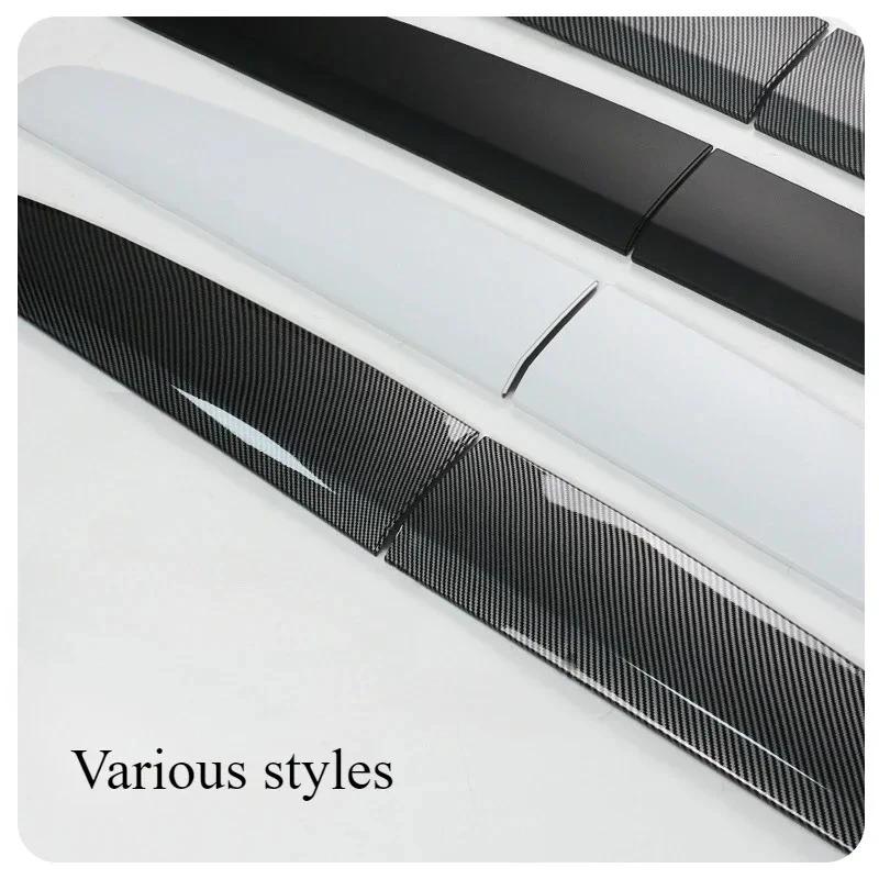 For Tesla Model Y Juniper 2025 Dashboard Trim Center Console Panel Sticker Cover Carbon Fiber ABS Decoration Car Accessories
