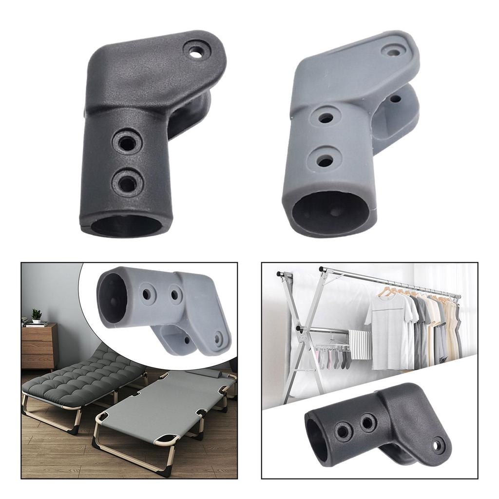 Camping Bed Connector Insert Plug Chair Leg Protectors Outdoor Folding Bed Connect Adapter for Camping Chair Hiking Supplies