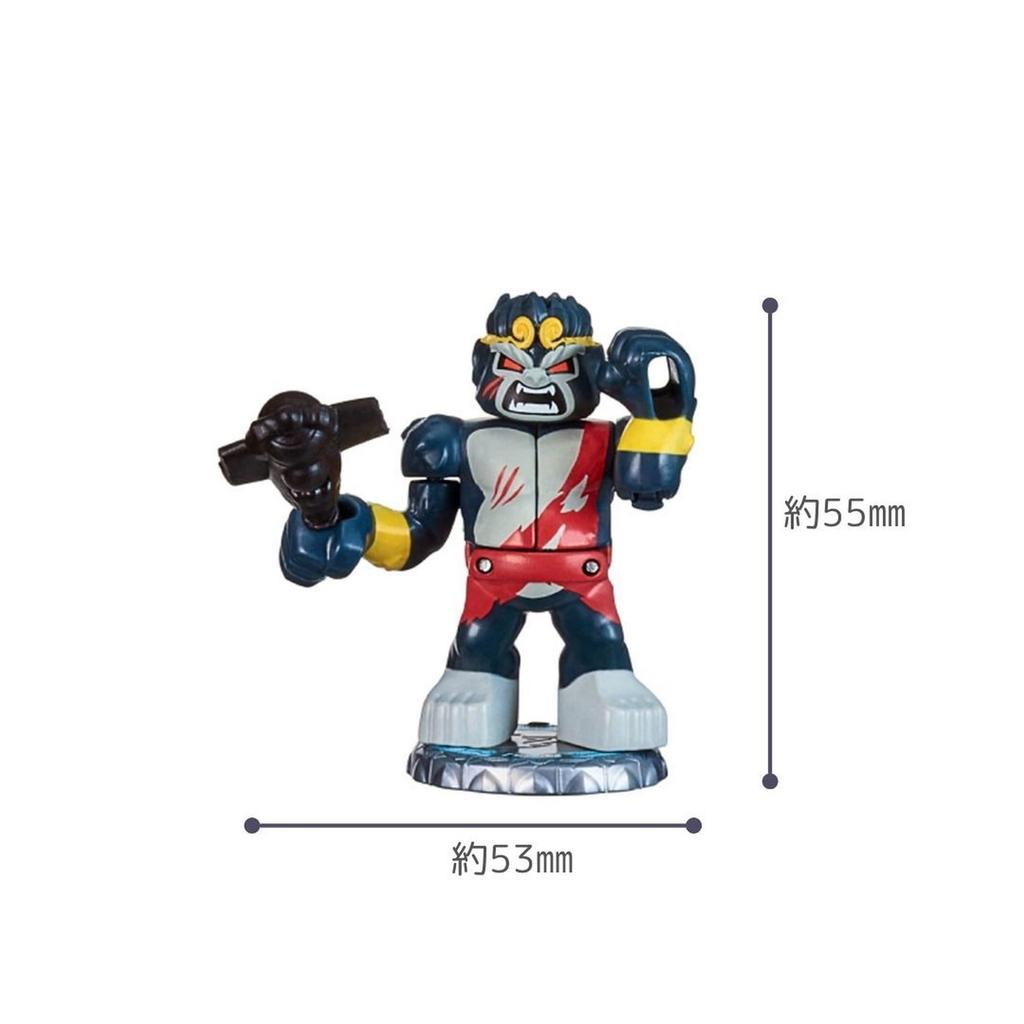 AKEDO [Offizielles japanisches Produkt] Hassey Top-in Bite Strike Starter-Pack (3 Figuren + Trainingsmaschine)