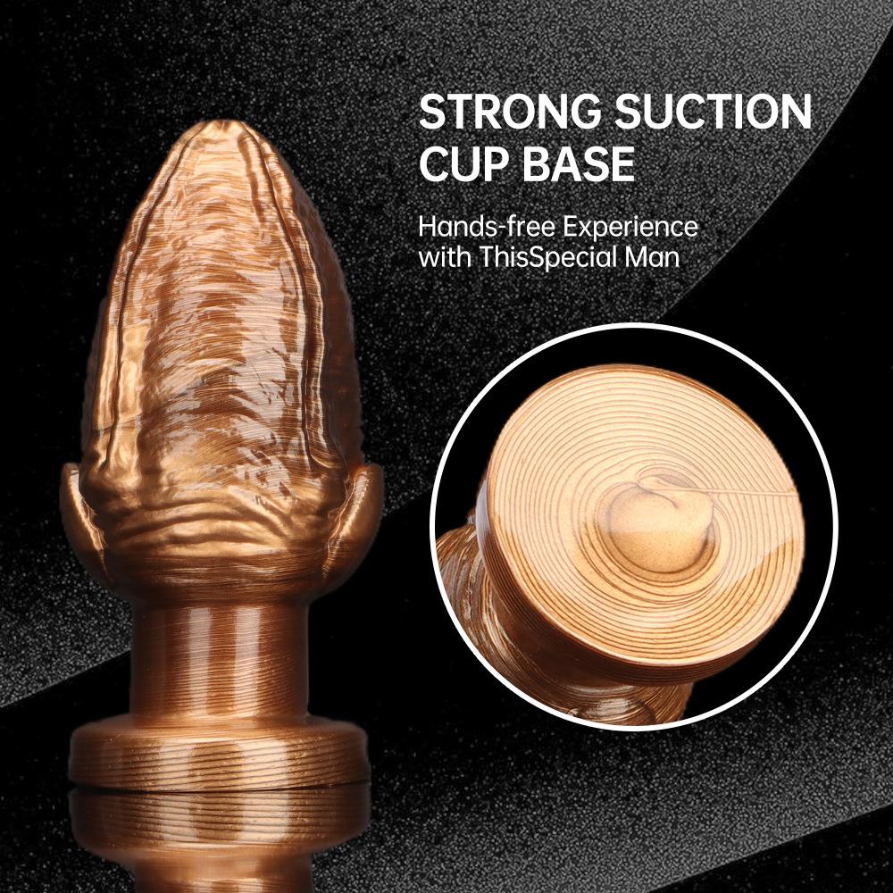 PVC Extra Dlouhý Anální Plug Dildo Sexuální Hračka Masturbátor pro Muže a Ženy Strap-on Penis Realistický Dick