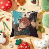 GGiven Yaoi Anime Cushion Cover Plush Fabric Soft DoubleSided Printed Sofa Warm Winter Home Gift Pillow Cover