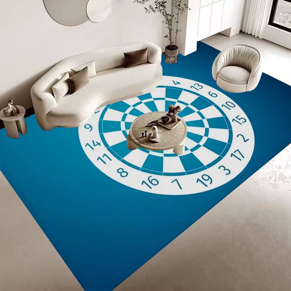 DARTS Dart Board Arrow Target Door Mat Kids Room Bedroom Decoration Balcony Anti-Slip Doormat Living Room Doormat Area Rug