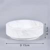 Natural Marble Storage Tray, Circular Fruit Tray, Living Room Desktop Container, Snacks, Small Accessories, Kitchen Organizer