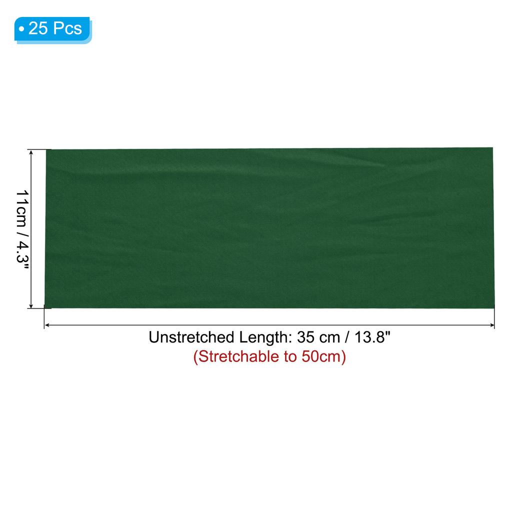 10pcs Stretch Chair Sashes Bow Sash Elastic Chair Cover Bands Sashes Bow Tie for Wedding Banquet Events Decorations 14"x5"