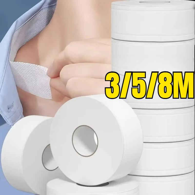 Disposable Self-Adhesive Collar Anti-Dirty Tape, Breathable Sweat-Absorbent Guard Sticker, Cuff Fixing Tape for Daily Clothing Protection