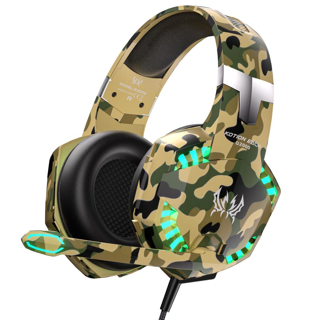 KOTION EACH G2000 Over-Ear Gaming Headset with 7.1 Surround Sound