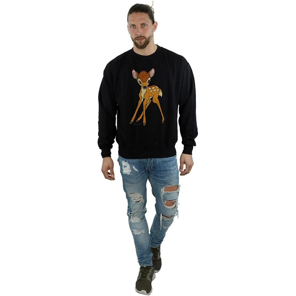 Bambi Klassisches Herren-Sweatshirt aus Baumwolle