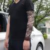 1 Pcs UV Protection Temporary Tattoo Print Sleeves Arm Warmer Outdoor Temporary Fake Tattoo Arm