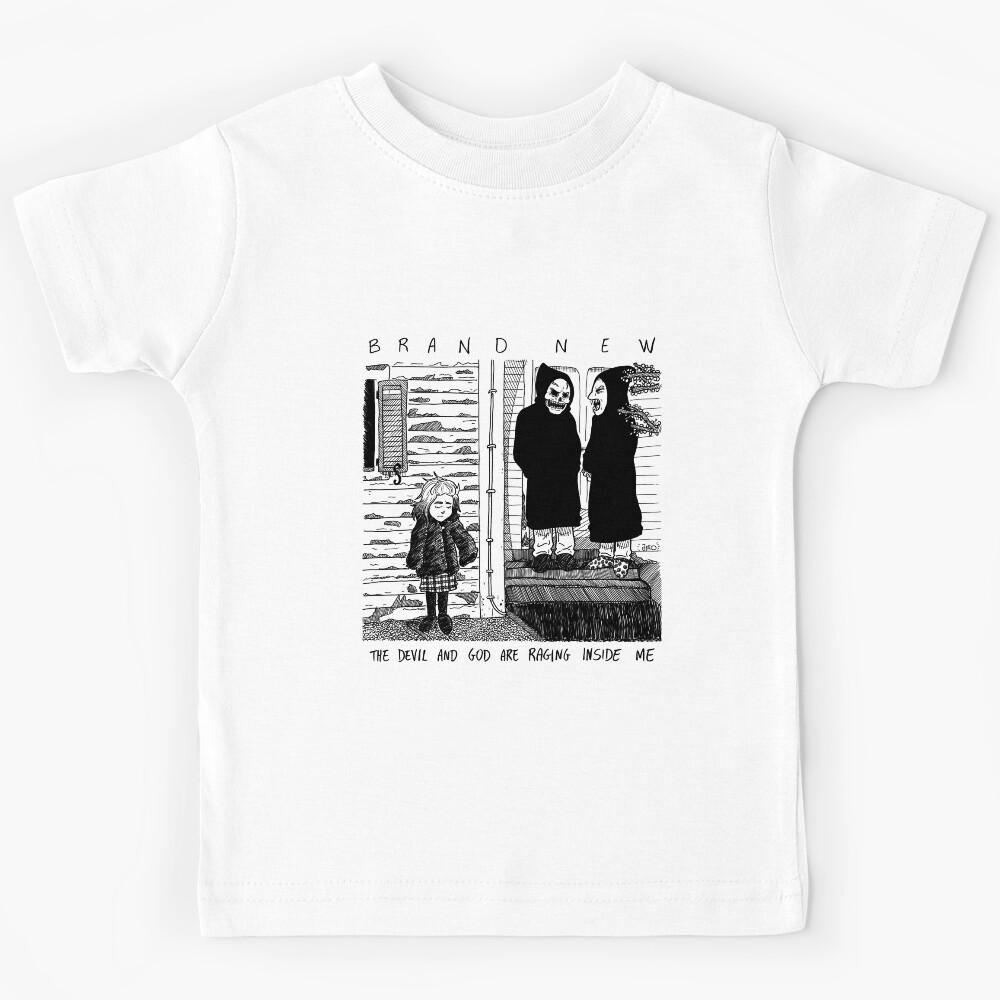 The Devil and God are Raging Inside Me (Black vr.) - Fanartwork Kids T-Shirt 100