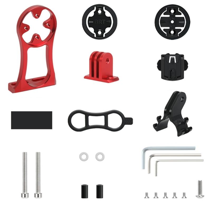 Bicycles Computer Camera Stem Brackets Extension Mount Handlebars Adjustable Holder for Cycling Bicycles Computer Mount