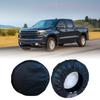 Heavy Duty Tire Shield Protectors For 21-32 Inch Wheels Black Color Fade Resistant Universal Car Truck Accessories 4pcs